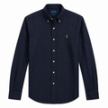Cămașă Polo Ralph Lauren din in / slim fit / dark navy