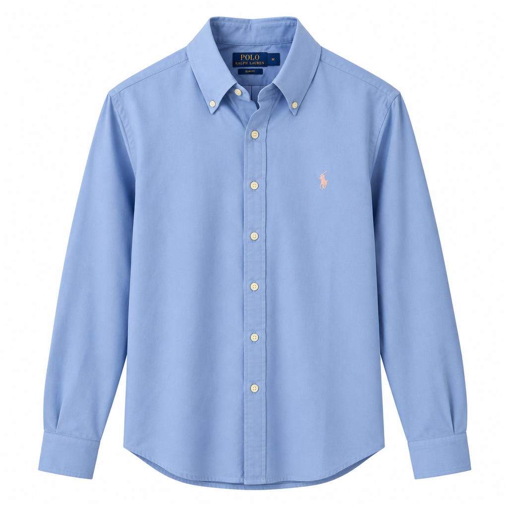 Cămașă Polo Ralph Lauren slim fit / albastru / bumbac