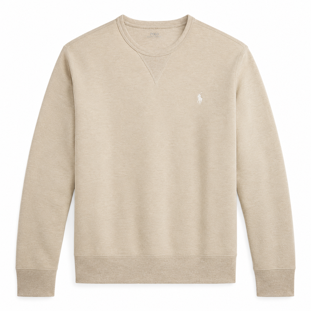 Crewneck Polo Ralph Lauren slim fit bej