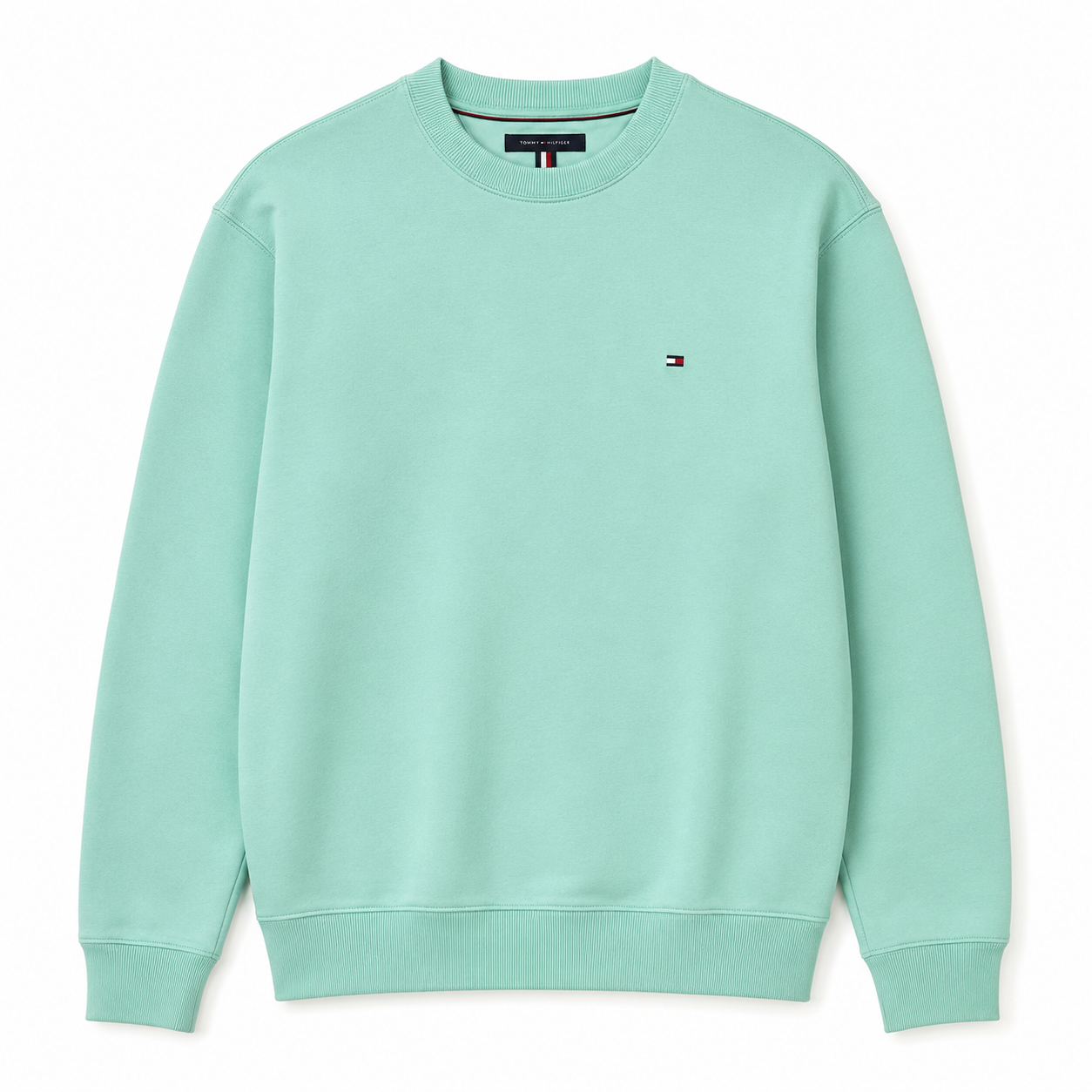 Crewneck Tommy Hilfiger / regular fit / turqoise
