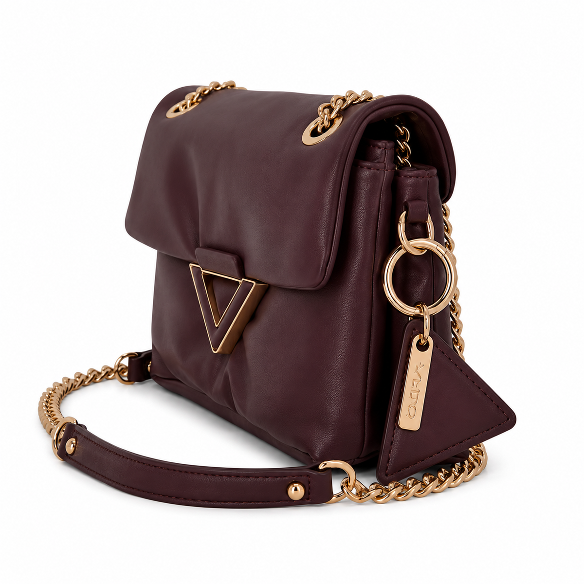Geantă Aldo / burgundy / piele eco