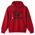 Hanorac Nike x NBA Chicago Bulls / logo-print / fit / roșu