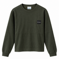 Bluză Columbia / relaxed fit / logo-piept / khaki / bumbac