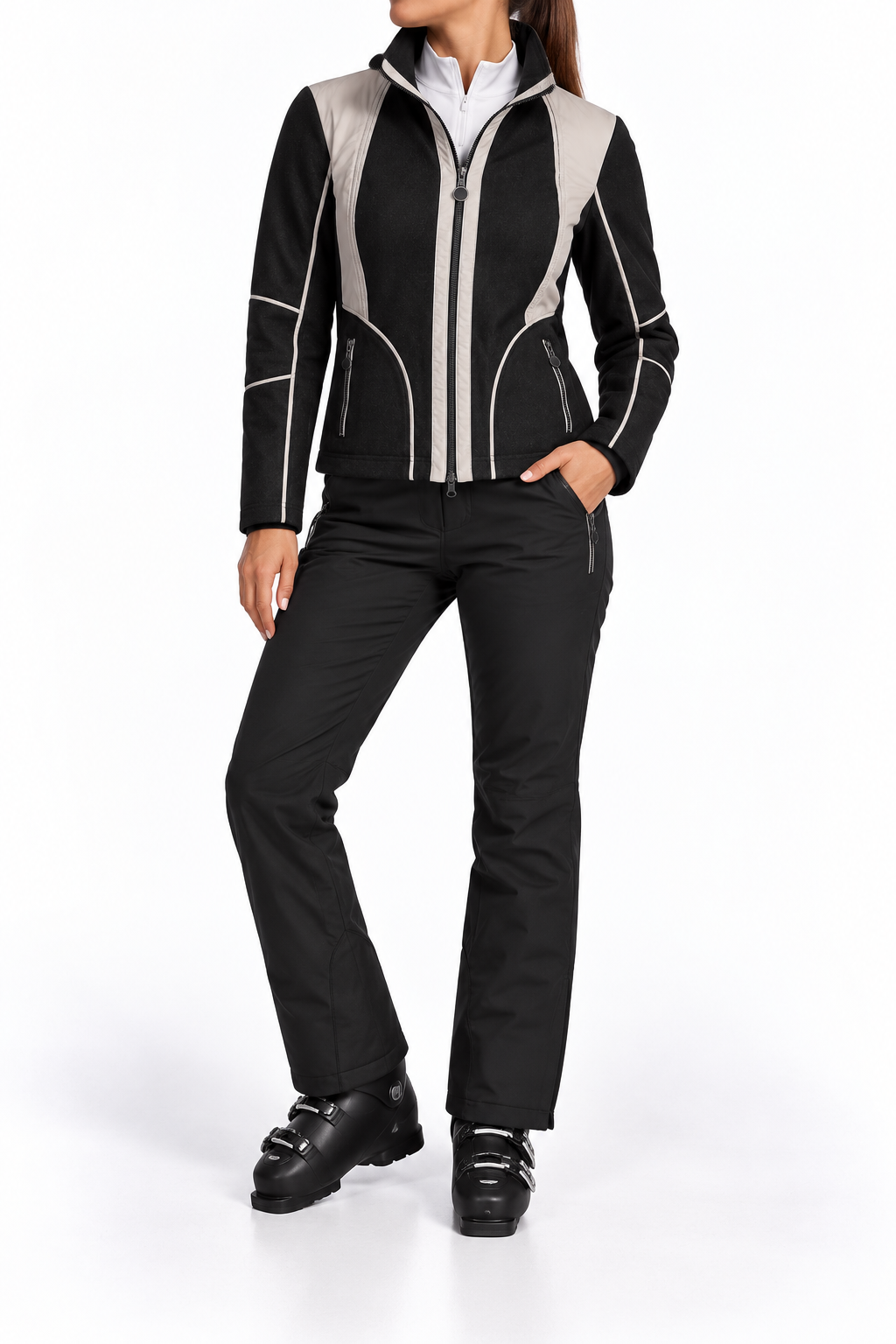 Ski-mid layer Sportalm / Jacheta tehnică subțire - gama de lux - broderie logo - waterproof & breathable