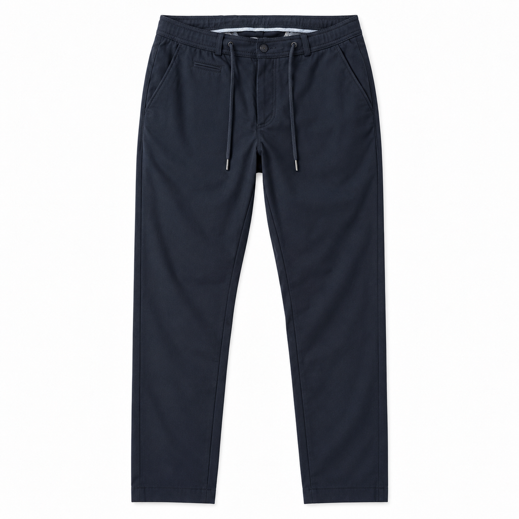 Pantaloni premium Bugatti / tailored joggers / croi relaxat / bumbac