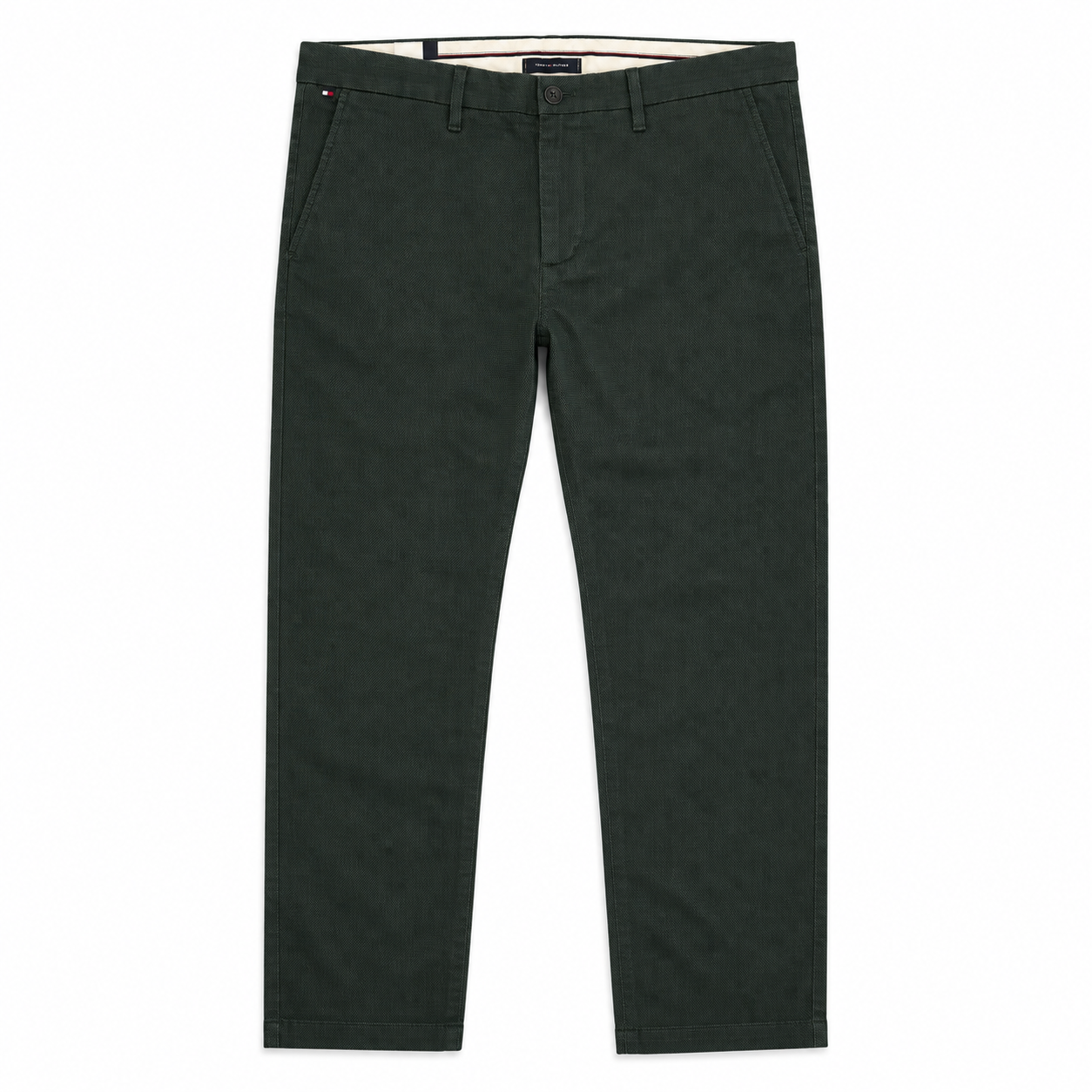 Pantaloni Tommy Hilfiger slim fit bleecker / riverbed green