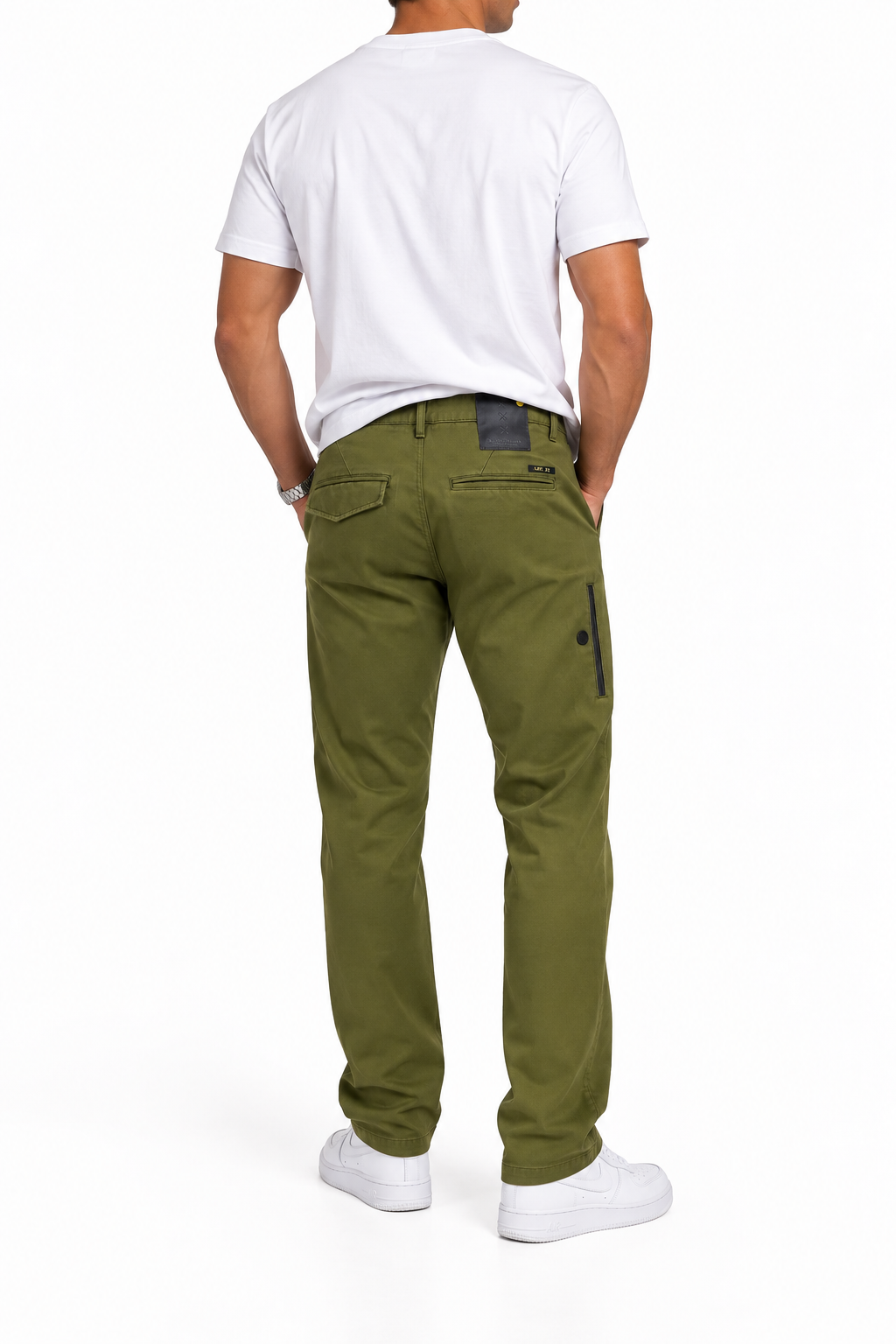 Scotch&Soda relaxed fit / military/khaki chinos / W32L32