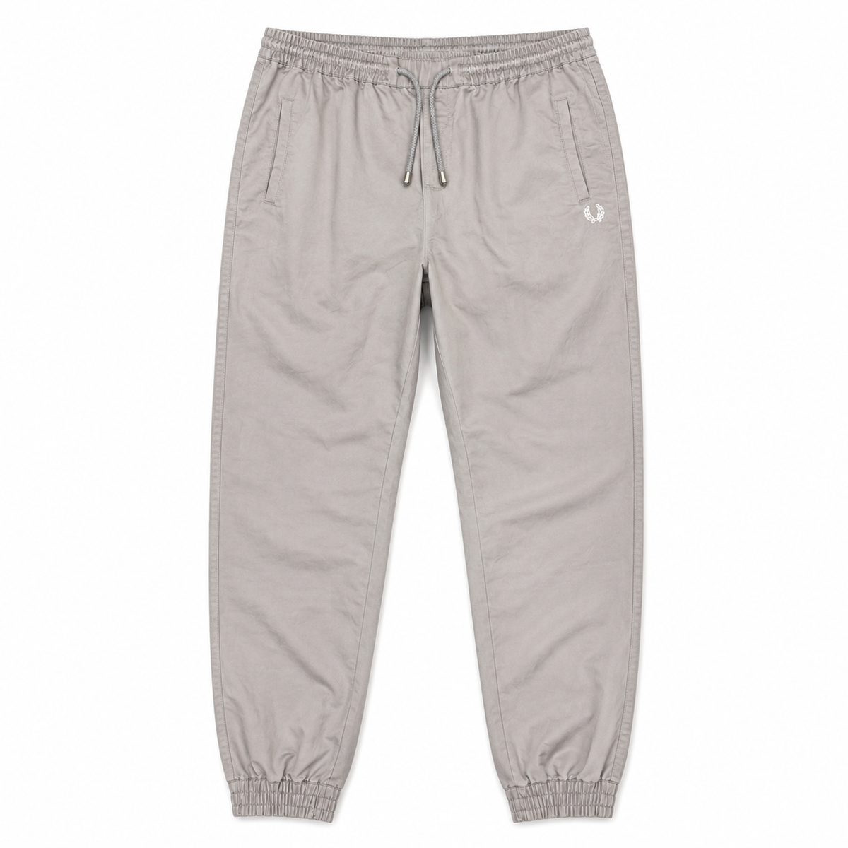 Joggers Fred Perry / logo brodat / gri / relaxed fit