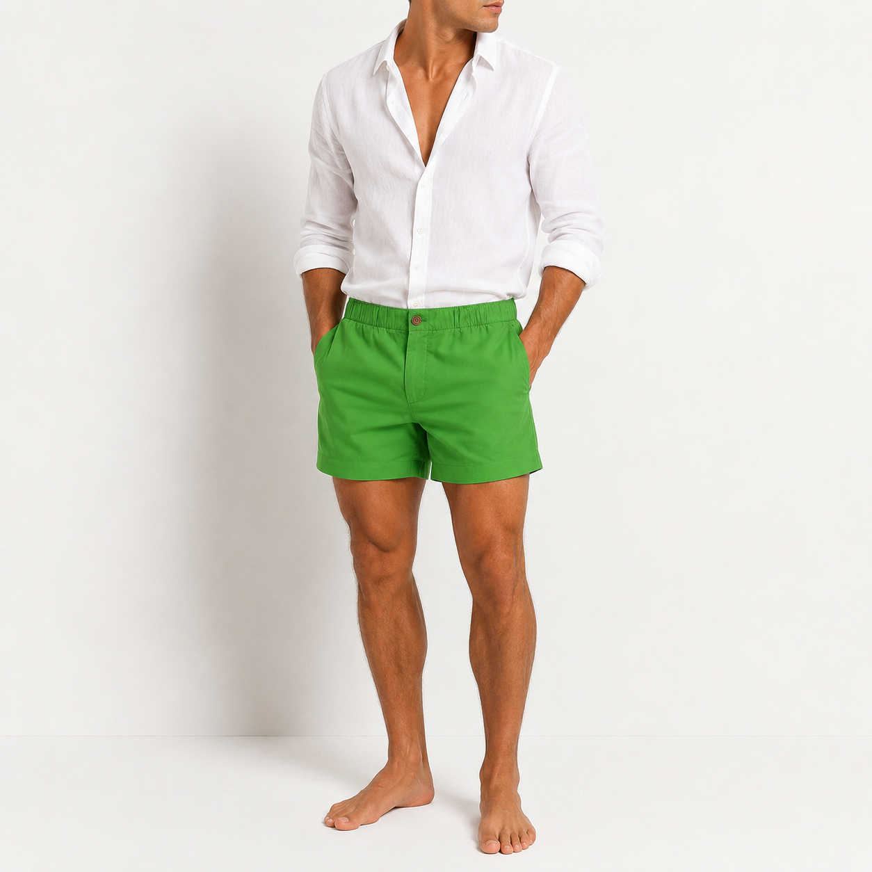 Tommy Hilfiger beach short / regular fit/ verde