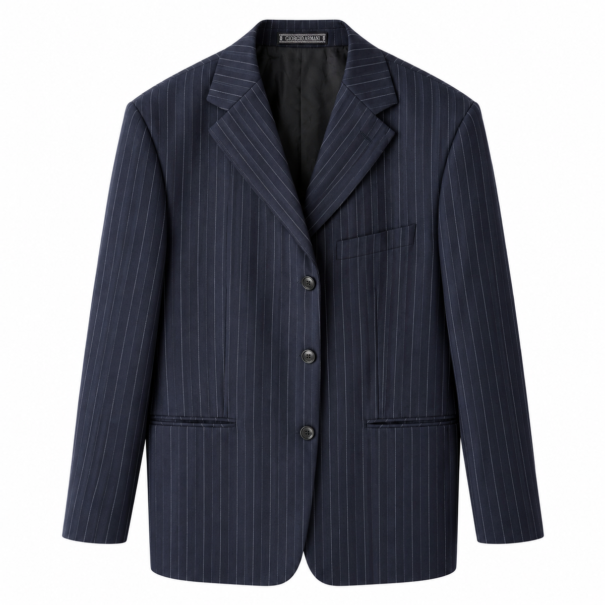Blazer vintage Giorgio Armani gama de lux / stofa de lână virgină (100%)