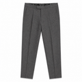 Pantaloni premium Bogner / lâna virgina și cașmir / gri / croi relaxat
