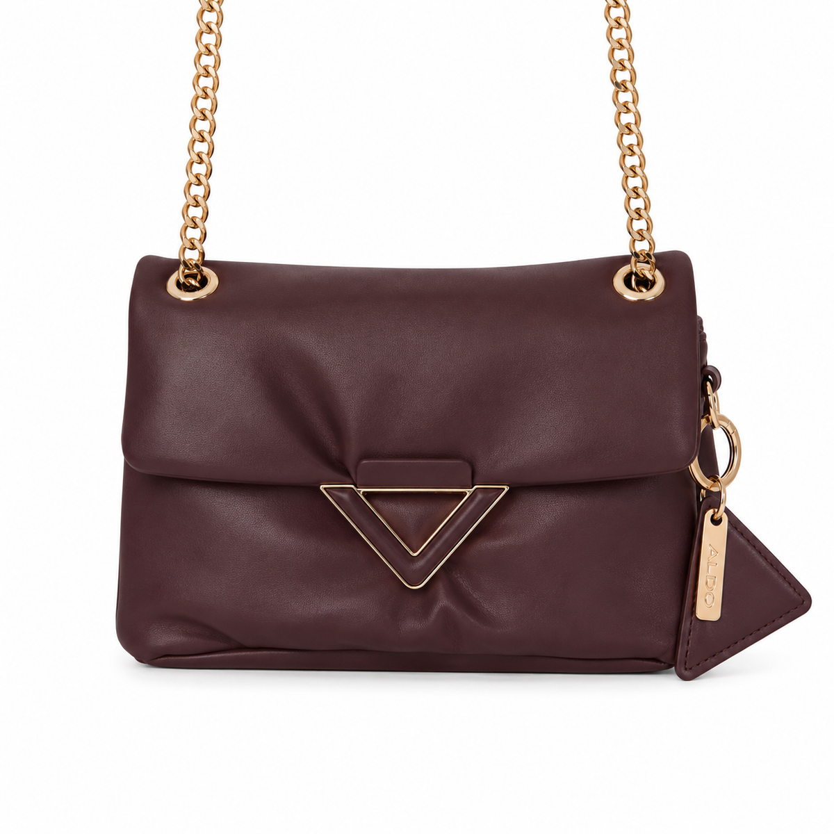 Geantă Aldo / burgundy / piele eco