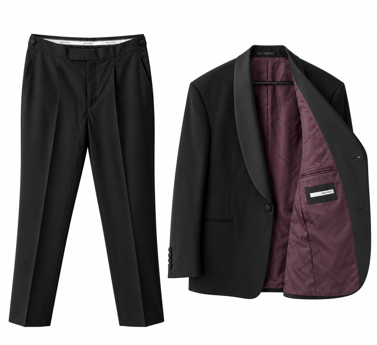 Costum vintage Pierre Cardin - gama de lux - 100% lână virgină