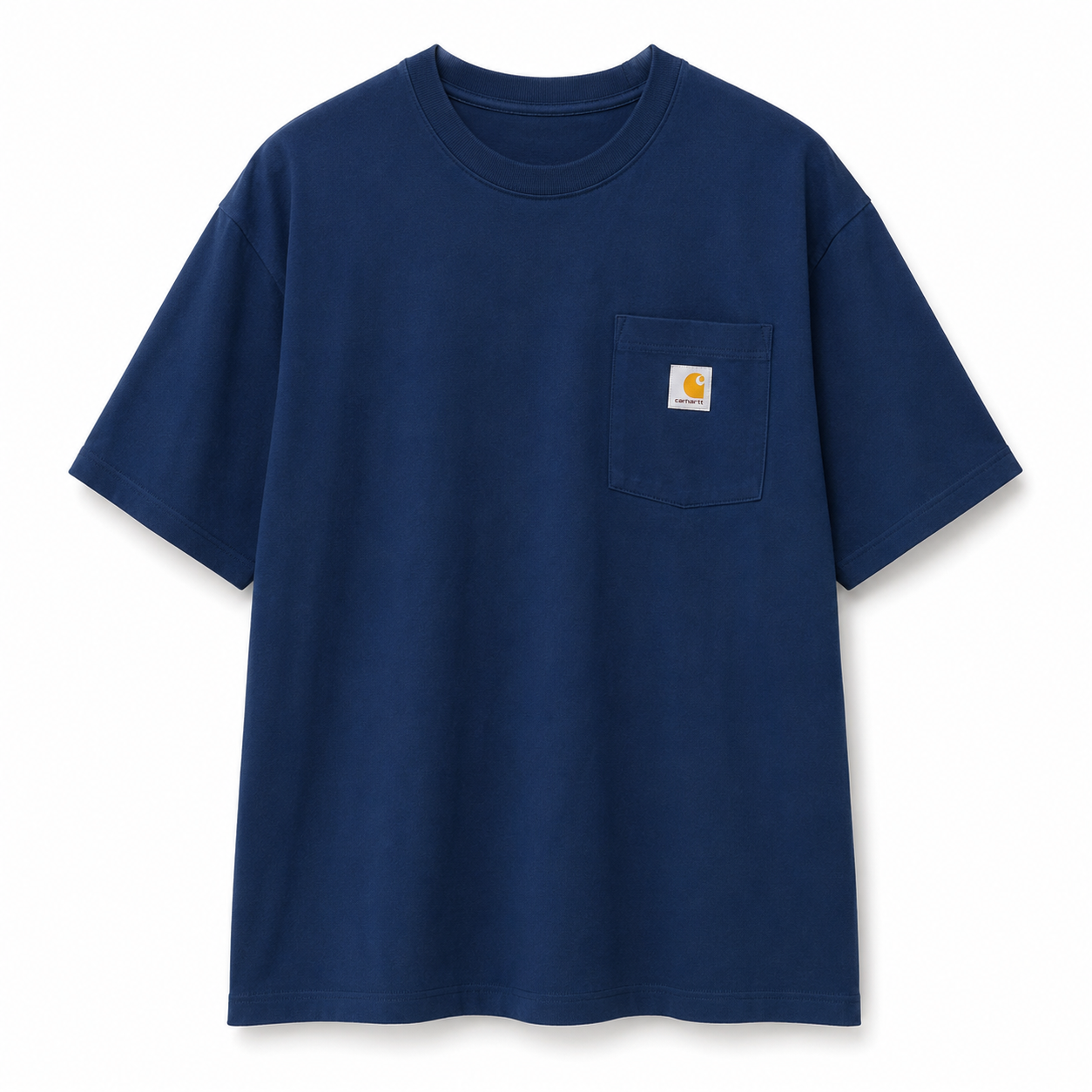 Tricou Carhartt / relaxed fit / albastru