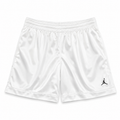 Short Jordan satinat / alb / șnur reglabil ascuns