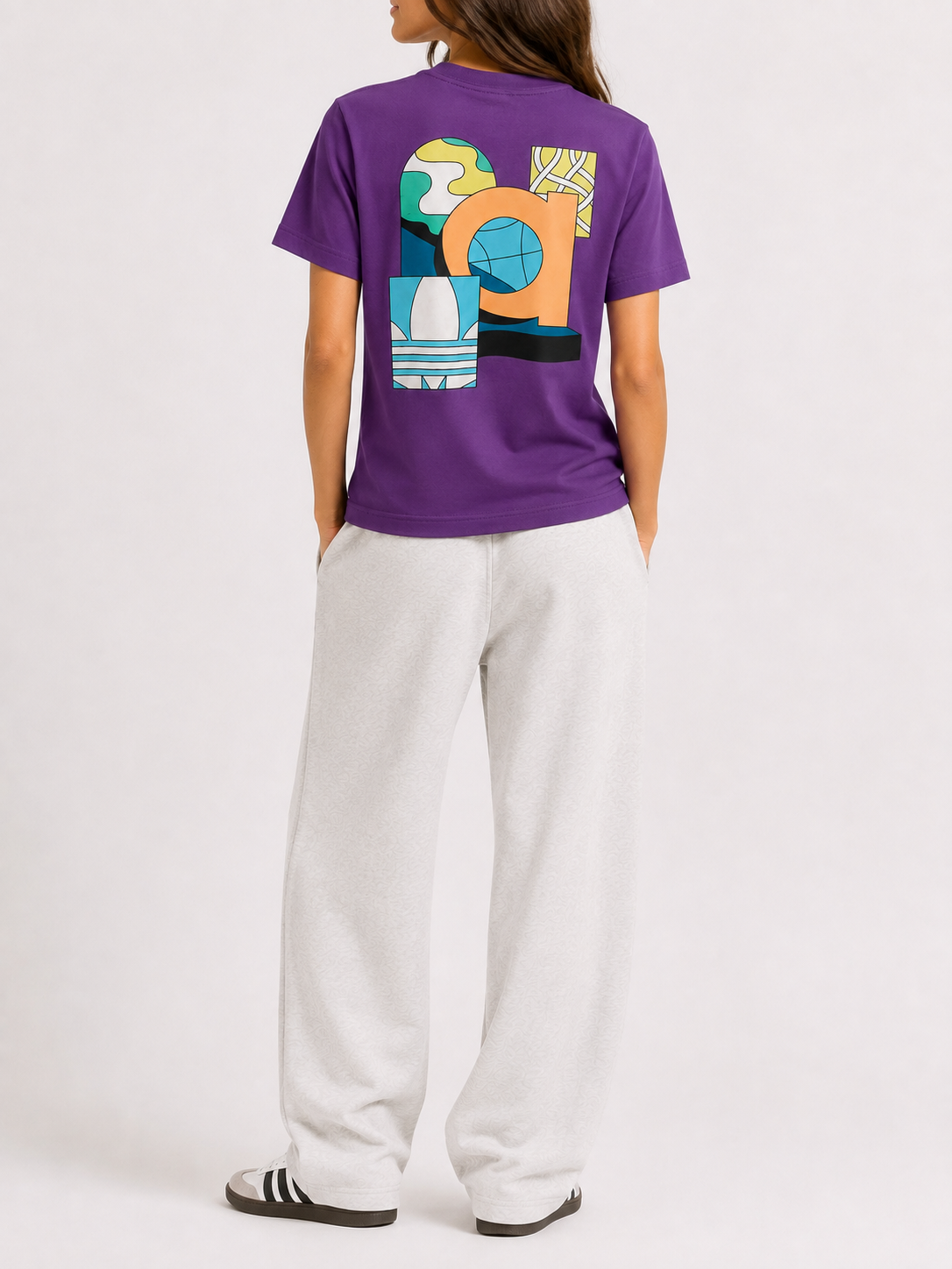 Tricou Adidas Originals / regular fit / print abstract