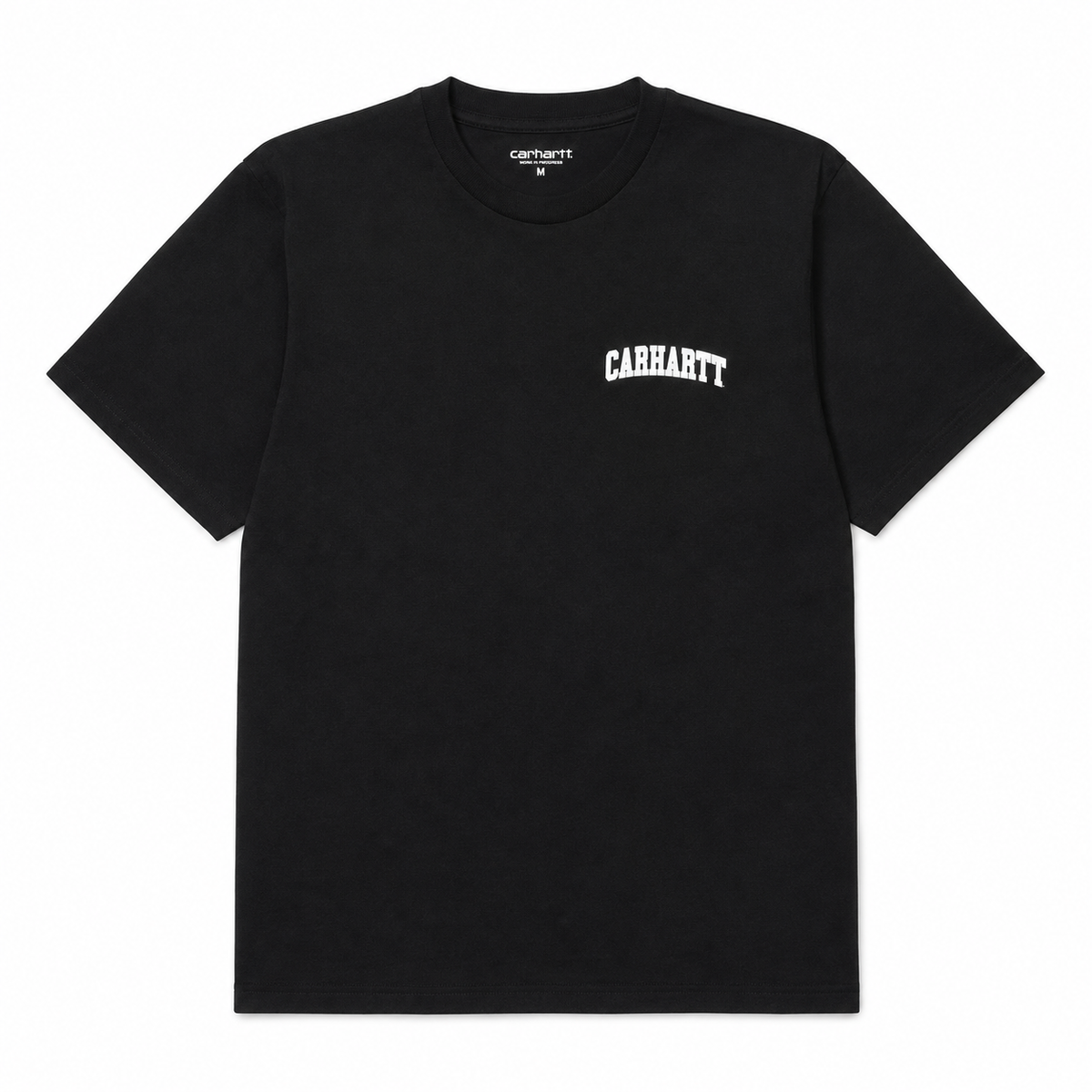 Tricou Carhartt / bumbac / print spell out / negru / croi regular