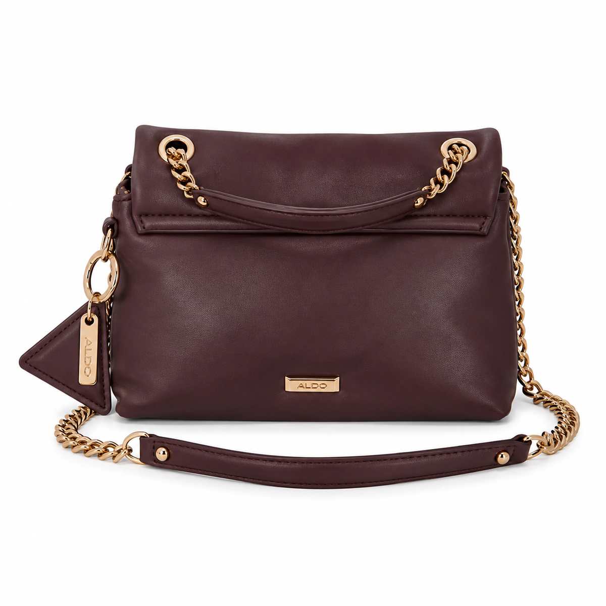 Geantă Aldo / burgundy / piele eco