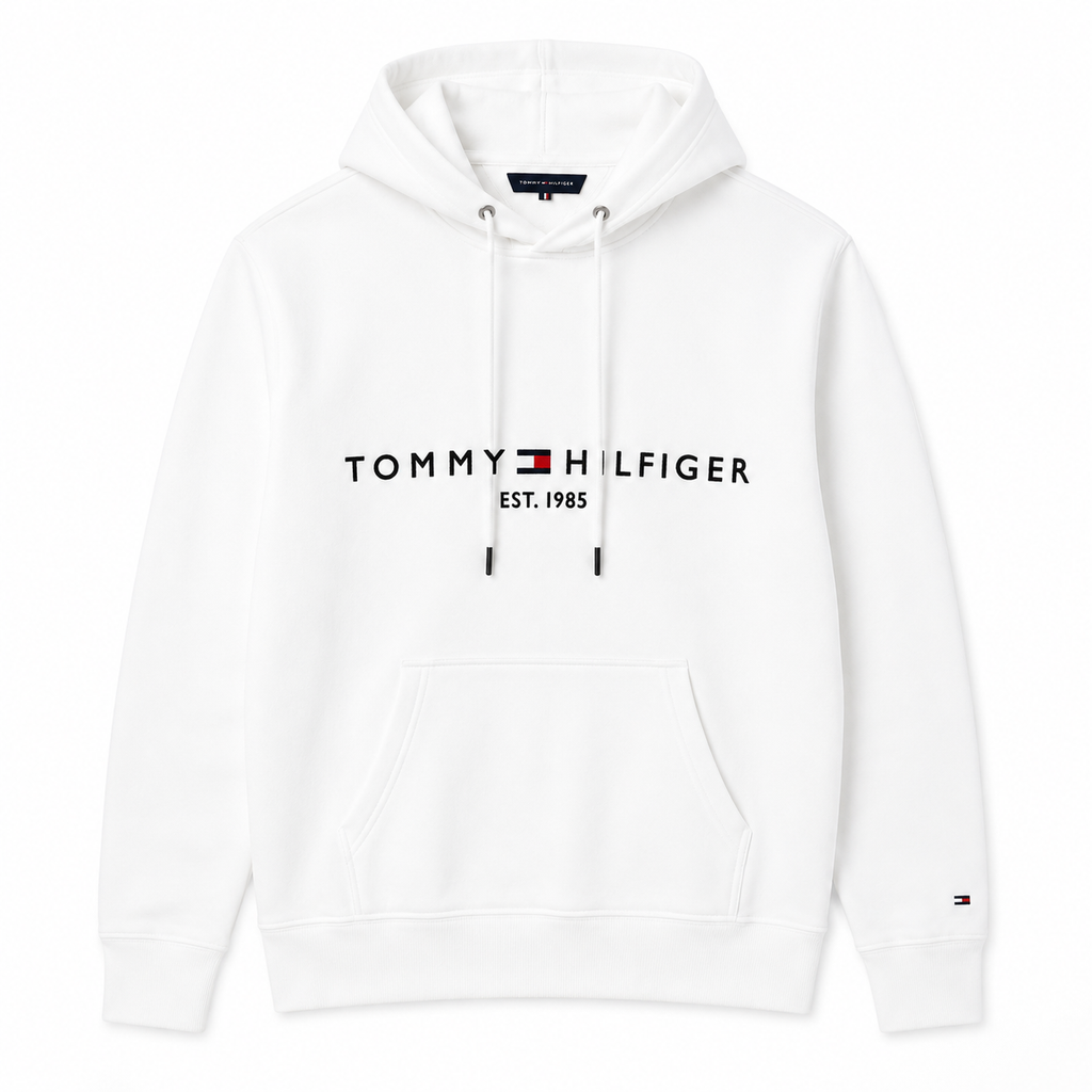 Hanorac Tommy Hilfiger cu broderie-logo relaxed fit