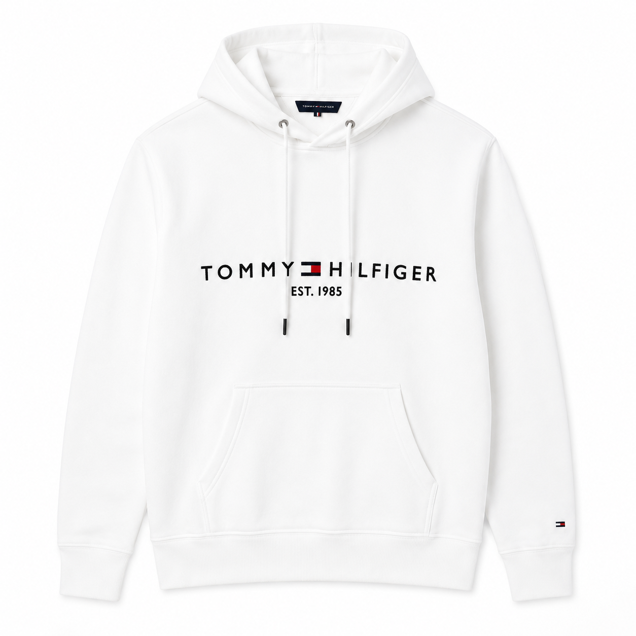Hanorac Tommy Hilfiger cu broderie-logo relaxed fit