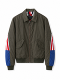American Tommy Hilfiger collection bomber jacket / green / military army