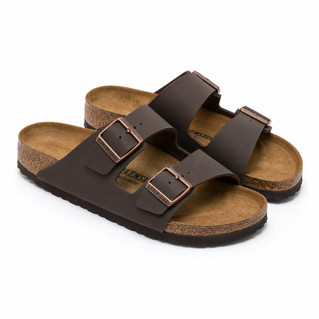 Birkenstock Arizona narrow / maro / piele naturală