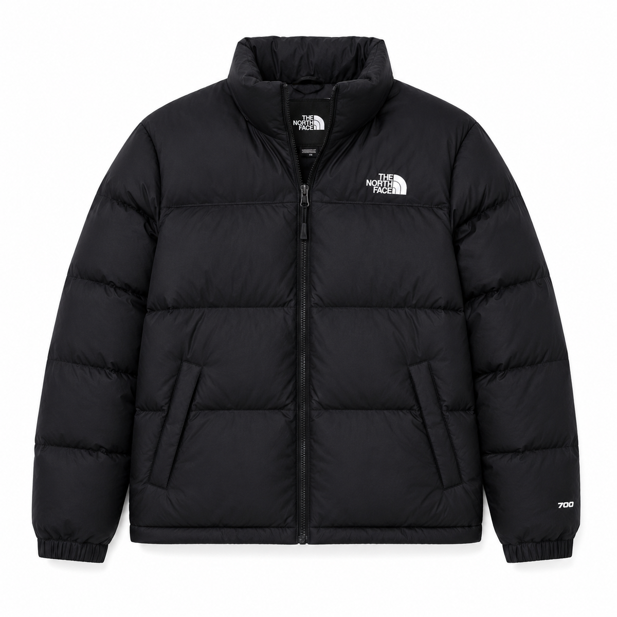 The North Face Retro Nuptse / women’s / umplutură de puf si pene naturale / broderie logo / negru