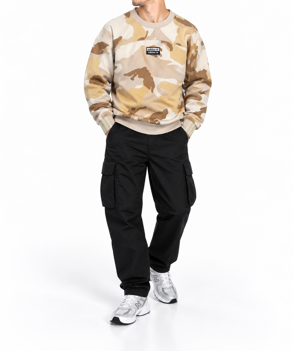 Bluză Adidas Originals cu print / relaxed fit / bumbac