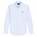 Cămașă Polo Ralph Lauren slim fit / dungi albastru/alb / logo albastru