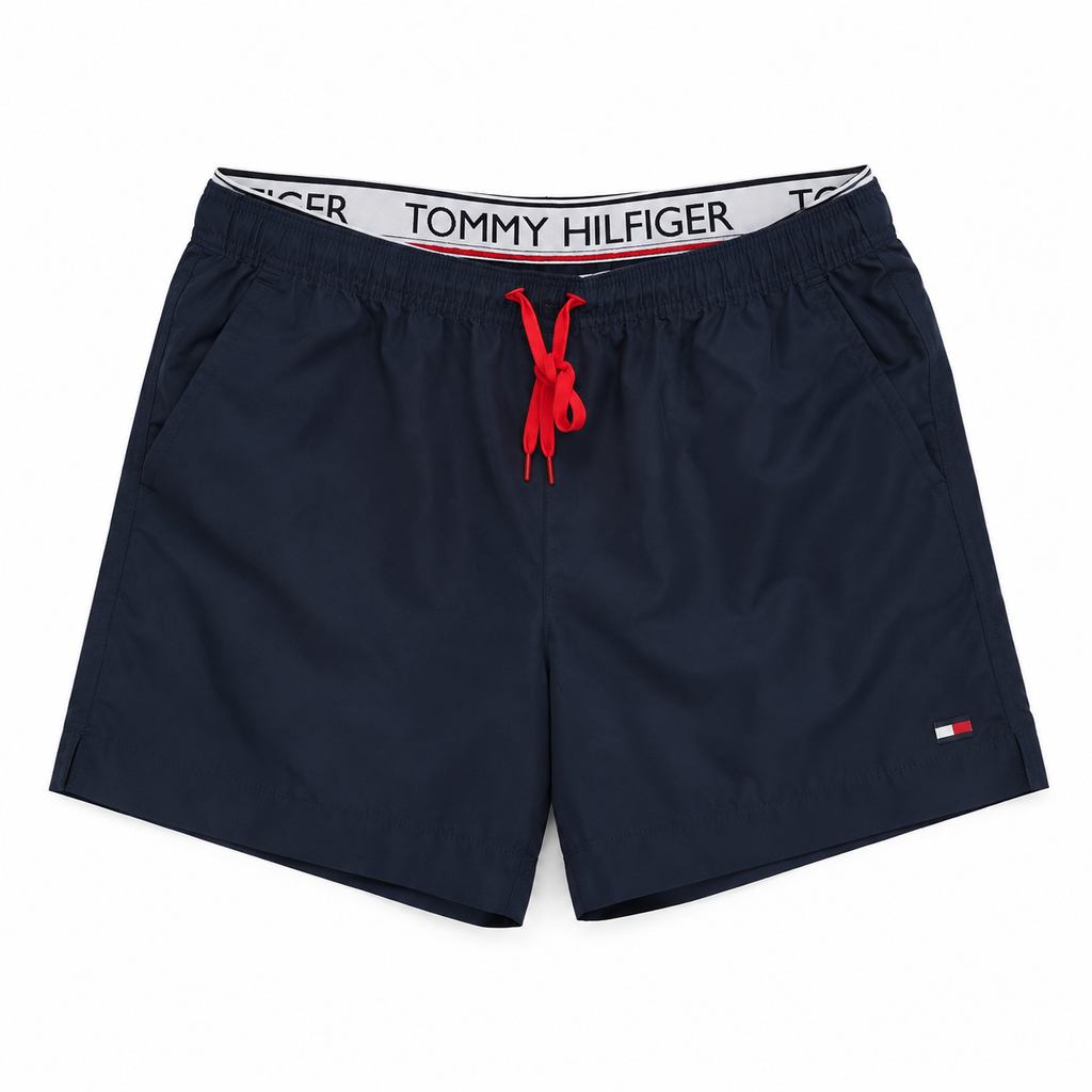 Tommy Hilfiger Swimwear Shorts / regular fit / dark navy