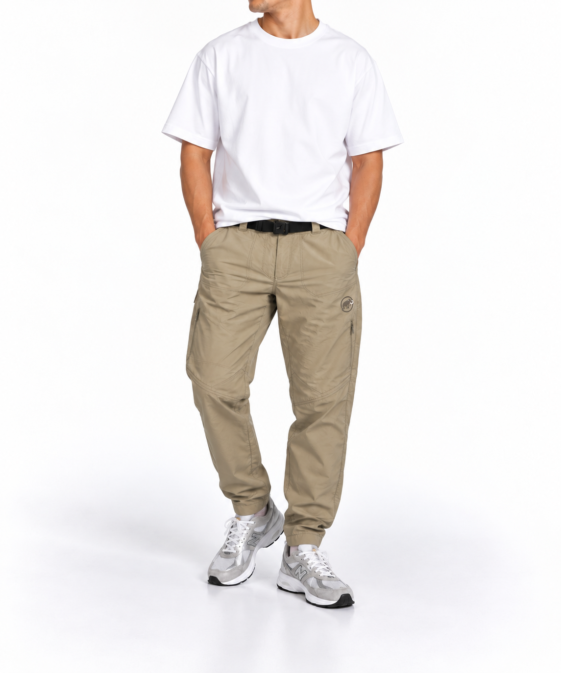 Cargo Mammut pants / broderie logo / relaxed fit