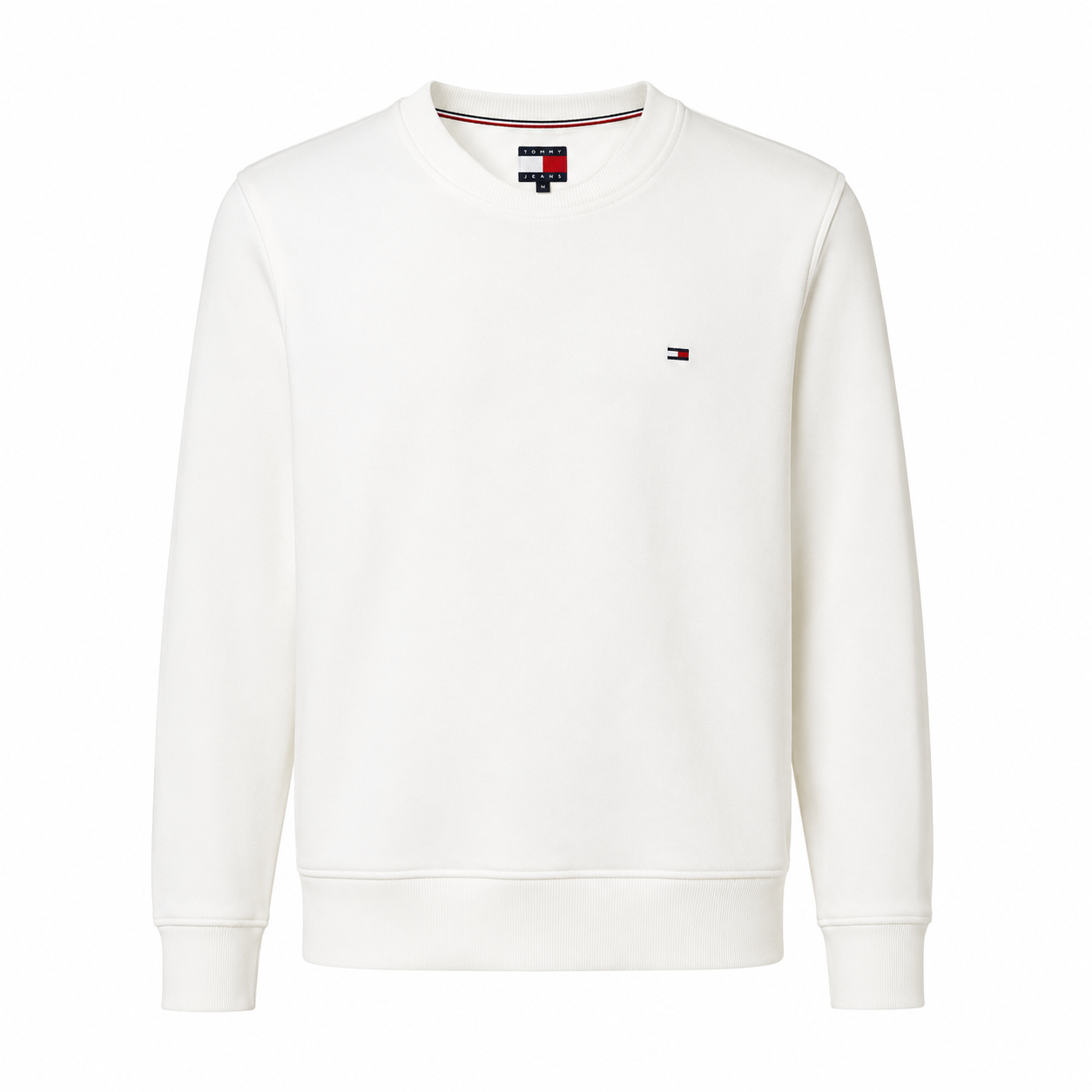Crewneck Tommy Jeans regular fit / alb