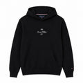 Hanorac Tommy Hilfiger broderie-logo negru