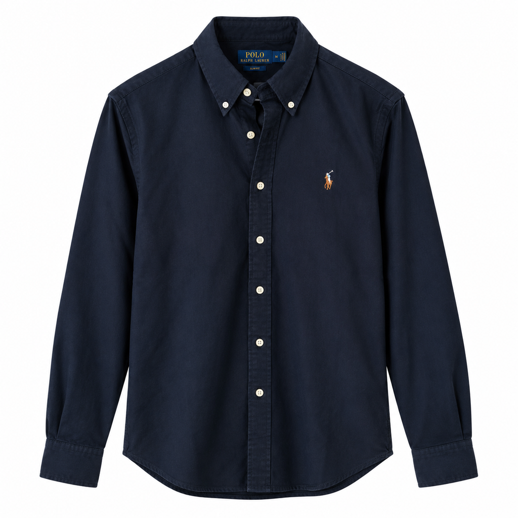 Cămașă Polo Ralph Lauren slim fit / bumbac plin / logo colorat