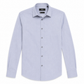 Cămașă premium Hugo Boss / antracit gri - albastru