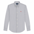 Cămașă Polo Ralph Lauren Slim Fit Alb/Negru