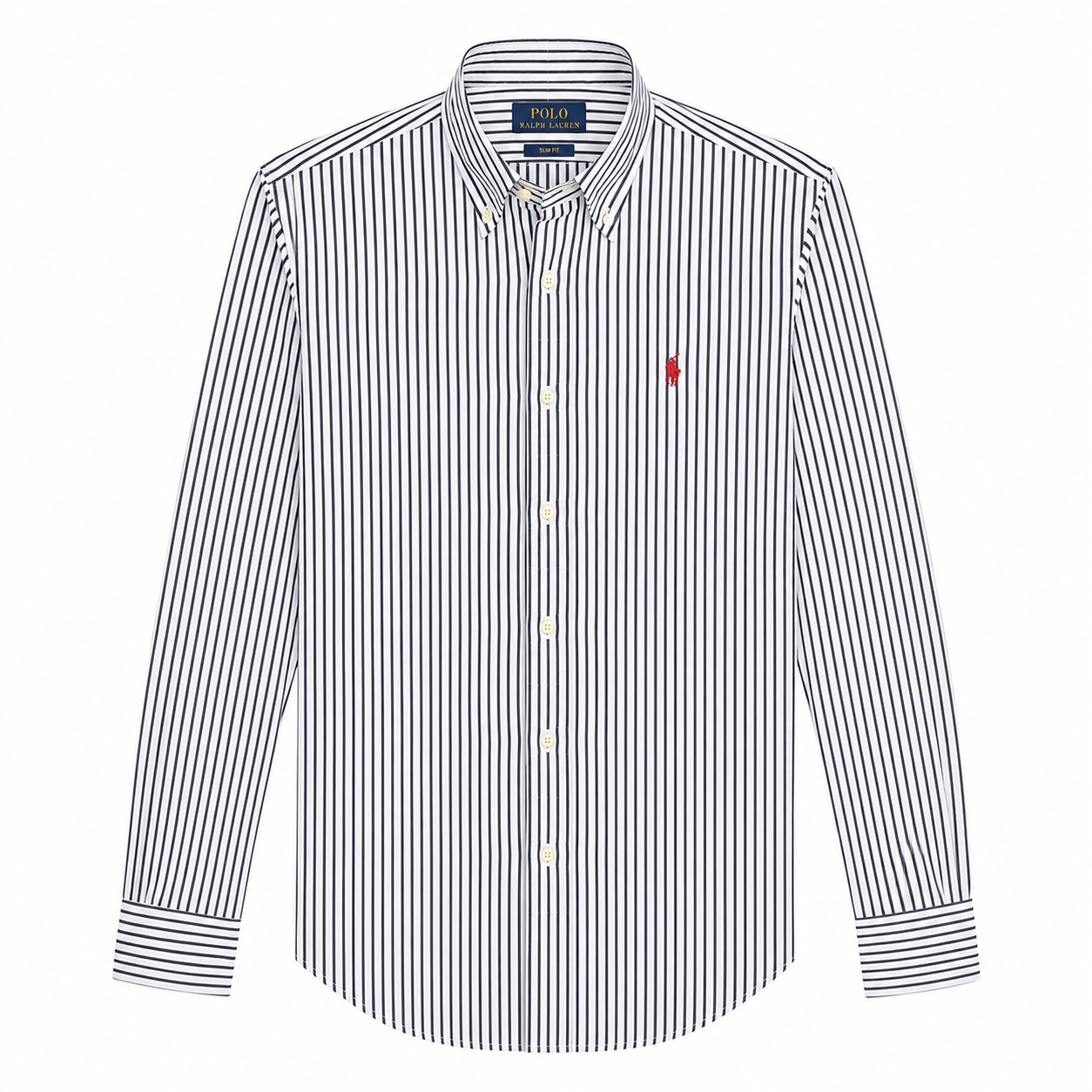 Cămașă Polo Ralph Lauren Slim Fit Alb/Negru