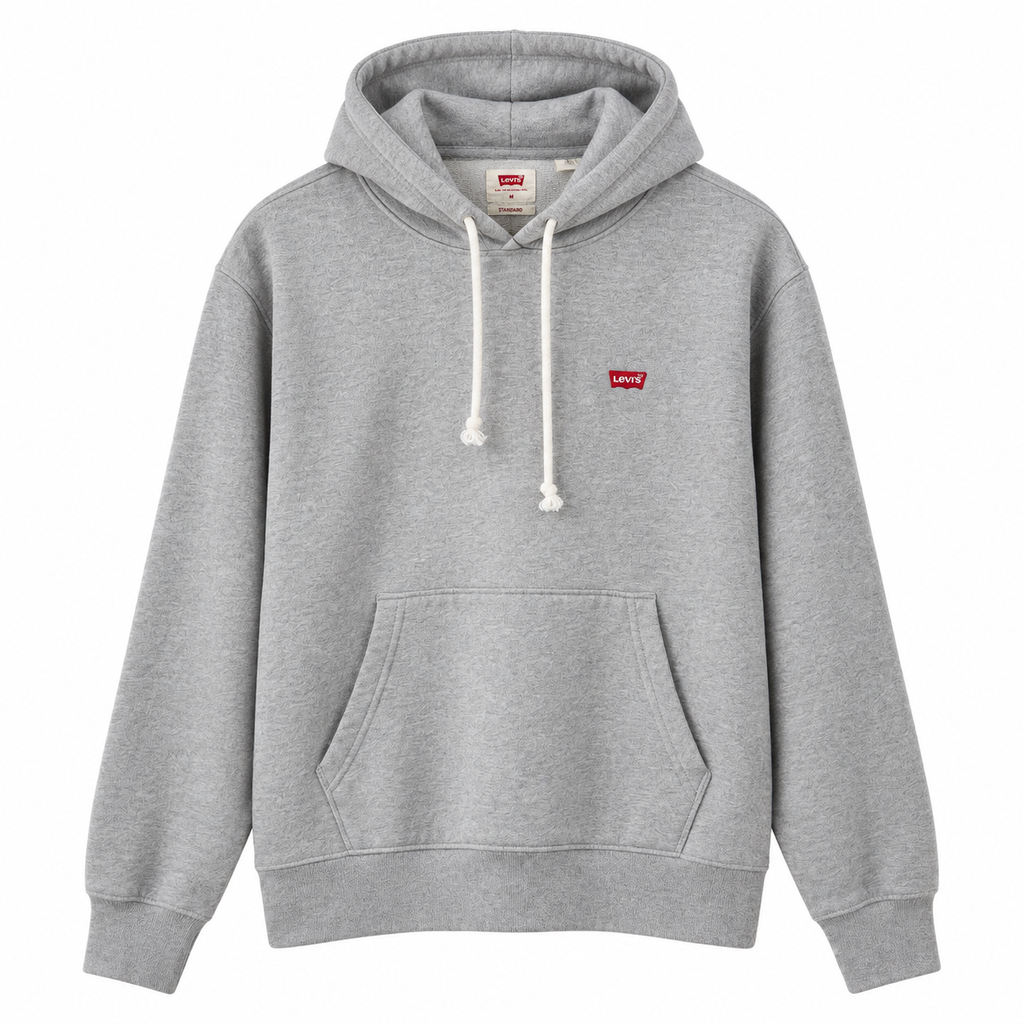 Hanorac premium Levi’s / broderie logo / standard fit / gri