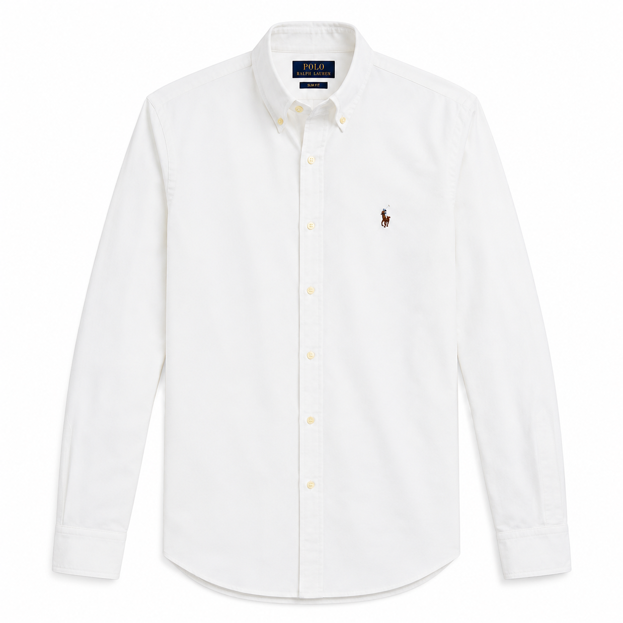Cămașă Polo Ralph Lauren Slim Fit Albă